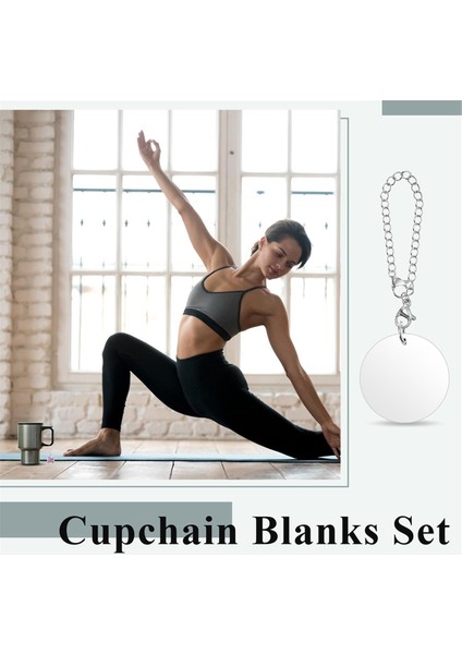 12 Set Süblimasyon Charm Isim Kimlik Charm Gümüş (Yurt Dışından) indirimleri