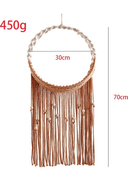 Makrome Duvar Dekoru Tutucu, Boho Asılı Dokuma Sanat Rafı (Yurt Dışından) fiyatları