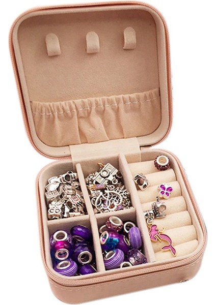 Takı Yapımı Seti Charm Bilezik Kolye Hediye Boncuk Seti C (Yurt Dışından)