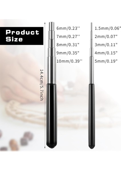 Takı Yapımı Için 2 Paket Tel Sarma Aletleri 15 Mm-10 mm (Yurt Dışından) modelleri