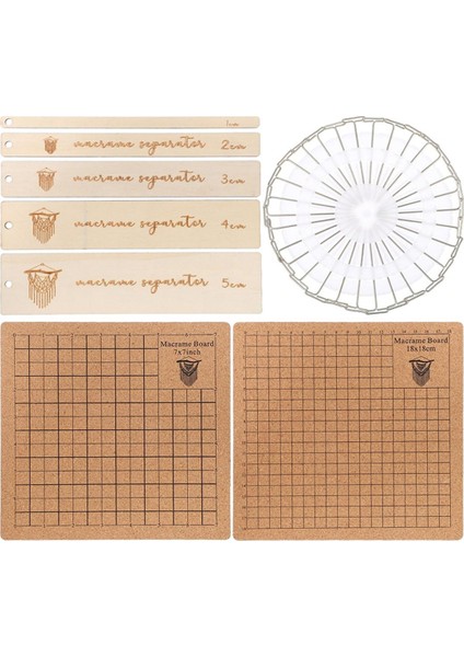 Örgü Için Dantel Panoları Iğneli Çift Taraflı Püsküllü El Sanatları Panosu (Yurt Dışından)