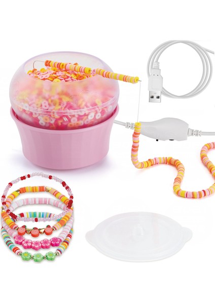 Kil Boncuklar Için Elektrikli Boncuk Döndürücü Mücevher Için Bilezik Yapıcı A (Yurt Dışından) fiyatları