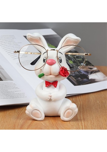 Hayvan Gözlük Tutucu Reçine El Sanatları Masaüstü Sevimli Hayvan Gözlük Tutucu (Yurt Dışından) modelleri