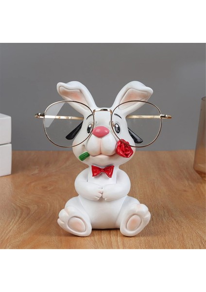 Hayvan Gözlük Tutucu Reçine El Sanatları Masaüstü Sevimli Hayvan Gözlük Tutucu (Yurt Dışından) indirimleri