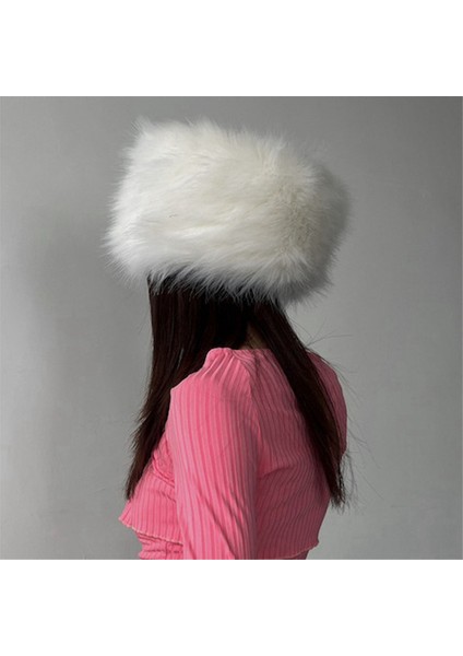 Kadın Sahte Kürk Kafa Bandı Kış Kulak Isıtıcısı Kulaklık Kayak Şapkası (Yurt Dışından) indirimleri