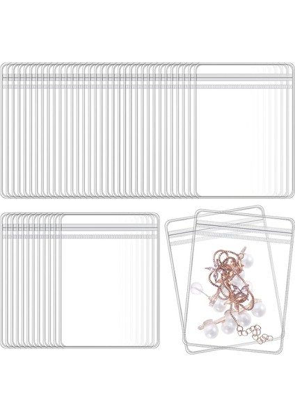 80 Adet Mücevher Çantası Pvc Plastik Ambalaj Saklama Kesesi (Yurt Dışından) fiyatları