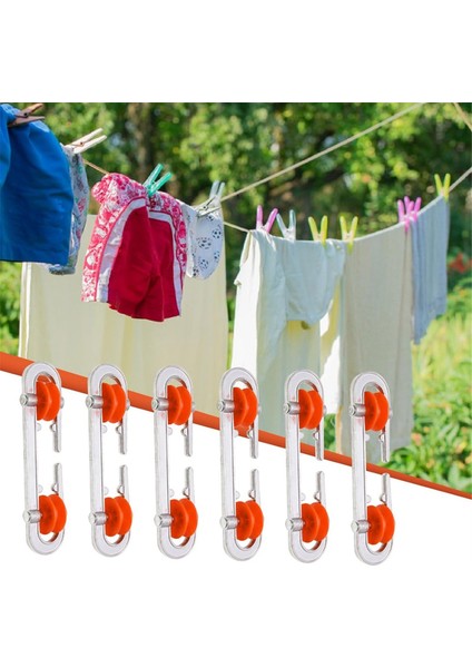 6 Adet Çamaşır Ipi Yayıcı Dış Mekan Çamaşır Ipi Ayırıcı Kasnak (Yurt Dışından) modelleri