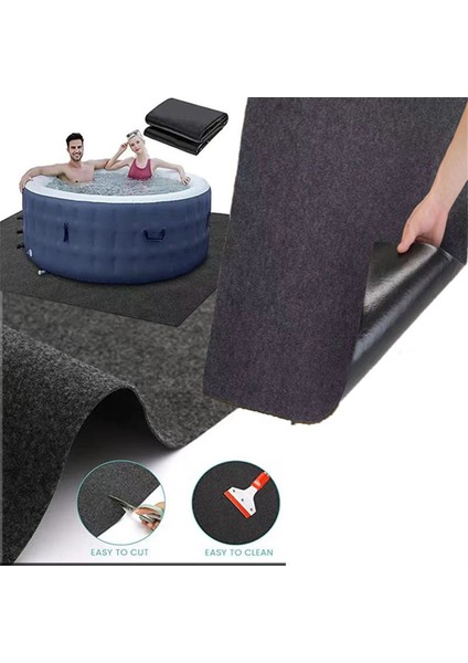 Açık Hava Şişme Yüzme Havuzu Koruyucu Matı (Kare) (Yurt Dışından) indirimleri
