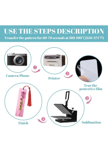 50 Set Süblimasyon Boş Ayraçlar Kendin Yap Boş Alüminyum Metal Ayraçlar (Yurt Dışından) fırsatları