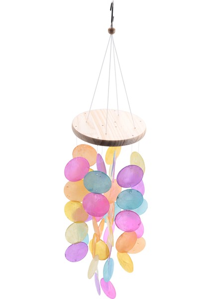 Yuvarlak Dilimlenmiş Capiz Kabuğu Disk Deniz Kabuğu Madeni Para Boncuk Bağlantısı (Yurt Dışından)