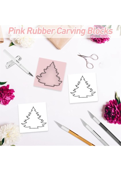 30 Adet Pembe Kauçuk Oyma Blokları 2x2 Inç Kauçuk Damga Oyma Blokları (Yurt Dışından) indirimleri