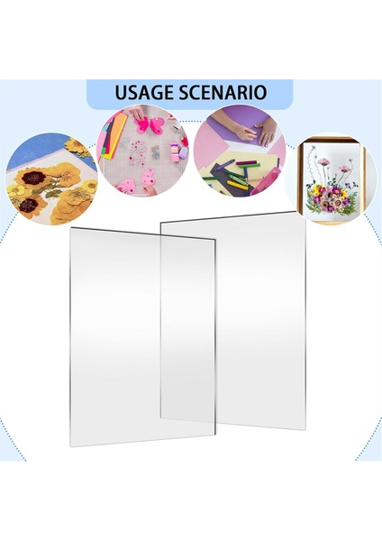 4 Paket Şeffaf Kesme Plakası 87 x 61 Inç Kalıp Kesme Pedleri (Yurt Dışından) fırsatları