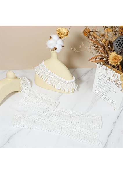 10 Yard 2.3 Inç Genişliğinde Püskül Saçak Süsleme Dikiş Saçak Süsleme (Yurt Dışından) fiyatları