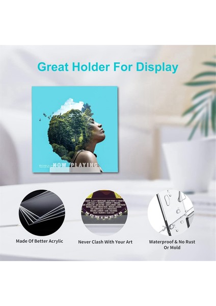 Vinil Plak Standı Aşıklar Için Akrilik Vinil Plak Tutucu (Yurt Dışından) fırsatları