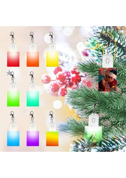 Fotoğraf Anahtarlıkları Için LED Aydınlatmalı Anahtarlık Boşlukları Dikdörtgen (Yurt Dışından) fiyatları