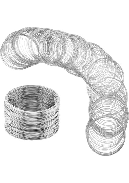 400 Döngü Hafızalı Tel Manşet Bilezik Çelik Boncuk Telleri Bulguları (Yurt Dışından)