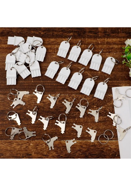 40 Adet Kağıt Havlu Tutucu Anahtar 40 Anahtarlıklı Büyük Kapasiteli Set (Yurt Dışından) indirimleri