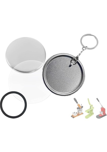 Düğme Yapımcısı Anahtarlık Malzemeleri 58MM2.25 Inç Pin Yapım Kiti (Yurt Dışından) fiyatları