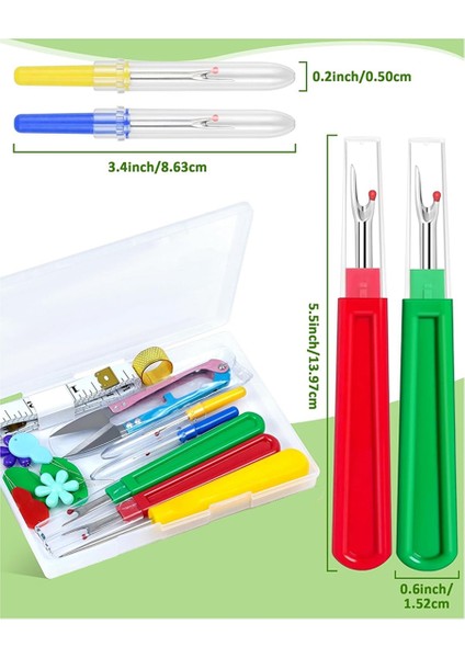 Dikiş Için Dikiş Sökücüler - 2 Büyük ve 2 Küçük Dikiş Sökme Aracı (Yurt Dışından)