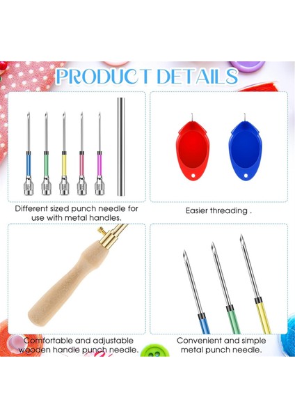 10 Adet Delgeç Iğnesi Seti Ayarlanabilir Delgeç Iğnesi Aracı (Yurt Dışından) fırsatları