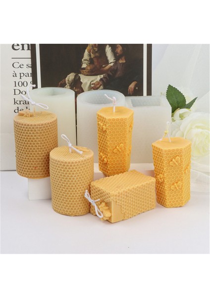 Silikon Petek Mum Kalıbı Yuvarlak Petek Mum Kalıbı (Yurt Dışından) fırsatları