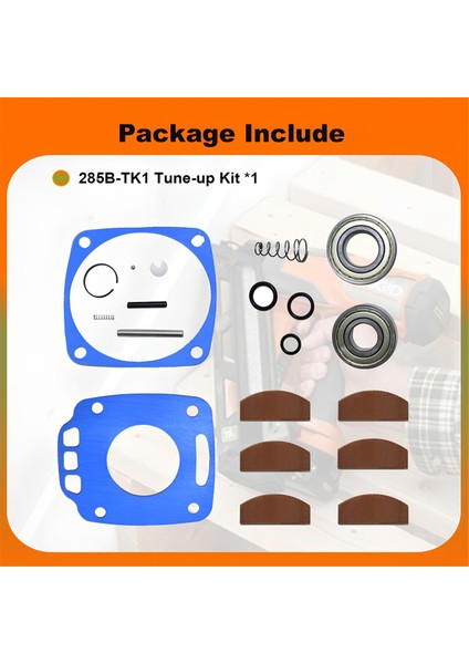 Ingersollrand 285B-6 285B Serisi Darbeli Anahtar Parçası Için Ayarlama Kiti (Yurt Dışından) fırsatları