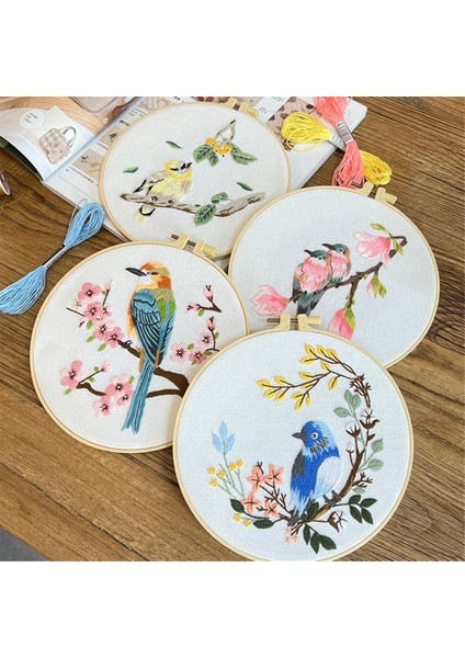 Yetişkinler Için 4'lü Nakış Seti Nakış Seti Birdie (Yurt Dışından) indirimleri