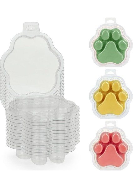Çekirdeksiz Tart Mumları Için 25 Paket Mum Eritme Kalıbı (Yurt Dışından)