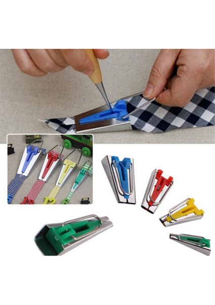 4 Adet Patchwork Aleti Bant Yapıcı Kenar Düzenleyici Rulo (Yurt Dışından)