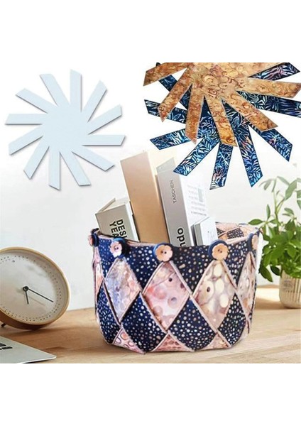 Dikiş Için Sepet Şablonları Dokuma Saklama Sepeti Şablonu 30CM (Yurt Dışından)