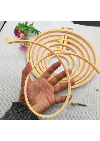 El Sanatları Süslemeleri Dikişi Için 5 Adet 3 Inç Ila 8 Inç Nakış Kasnağı Seti (Yurt Dışından) fiyatları