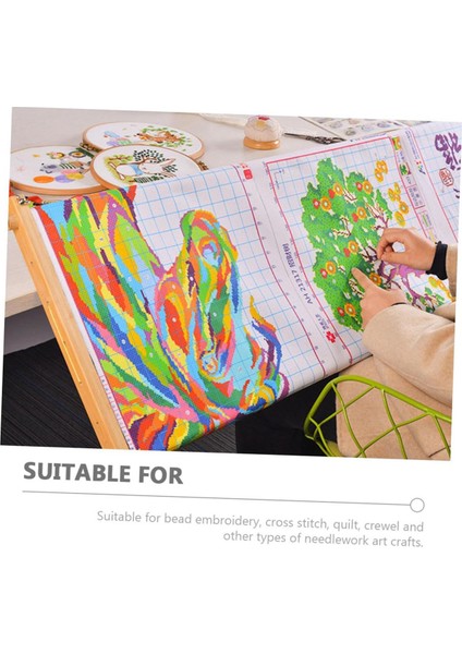 1 Set Nakış Tutucu Nakış Kapitone Çerçevesi Quilling Aracı (Yurt Dışından) fiyatları