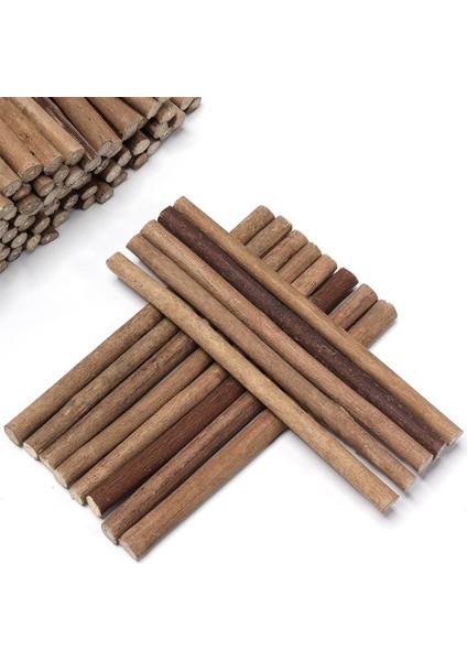 120 Adet El Sanatları Çubukları El Sanatları Için 6 Inç Uzunluğunda Ahşap Çubuklar Dekorasyon Için (Yurt Dışından) indirimleri