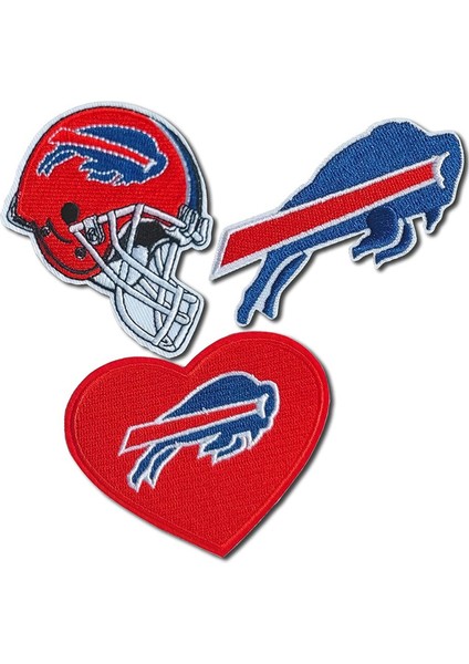 3 Adet Rugby Takımı Logo Nakışlı Yama Ceket Sırt Çantası Kot Pantolon Için (Yurt Dışından)