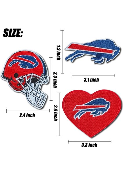 3 Adet Rugby Takımı Logo Nakışlı Yama Ceket Sırt Çantası Kot Pantolon Için (Yurt Dışından) fırsatları