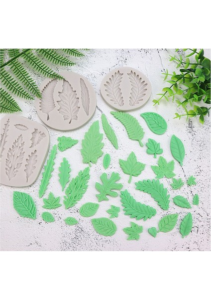 Yaprak Çikolata Kalıbı 3D Silikon Kalıp Yaprak Şekerleme Kalıbı (Yurt Dışından) indirimleri