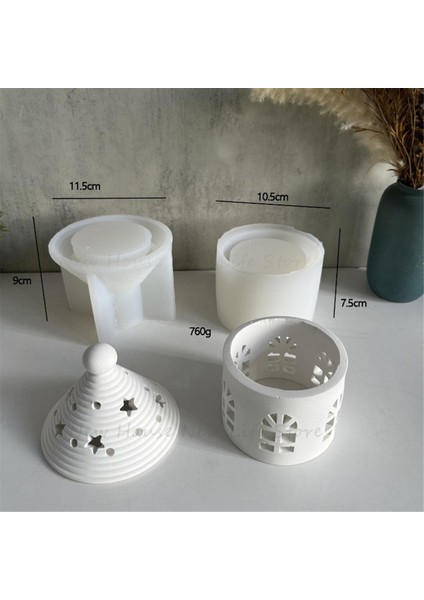 Yuvarlak Ev Silikon Kalıp Çay Mum Ev Kalıbı (Yurt Dışından) modelleri