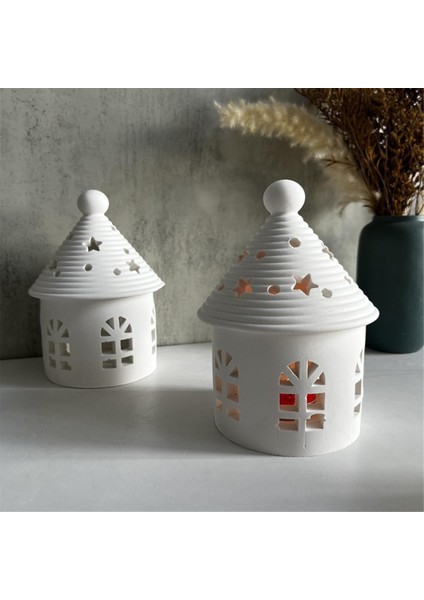 Yuvarlak Ev Silikon Kalıp Çay Mum Ev Kalıbı (Yurt Dışından) fırsatları