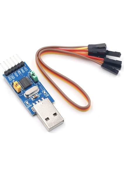 CH341T USB To Ttl Iic Uart Çevirici Modül I2C Seri Port Haberleşme Adaptör Isp Arduino Stc Stm8 STM32 Flash Eprom Programlama