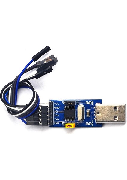 CH341T USB To Ttl Iic Uart Çevirici Modül I2C Seri Port Haberleşme Adaptör Isp Arduino Stc Stm8 STM32 Flash Eprom Programlama