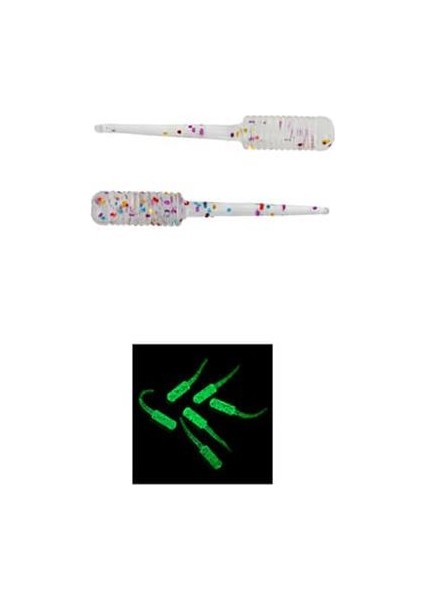 Baby FRY 2,7cm LRF Silikon Yem #RENK: Rainbow Glitter