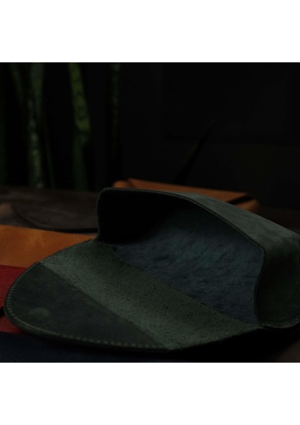 Hakiki Deri Lüks Gözlük Kılıfı Saklama Kabı modelleri