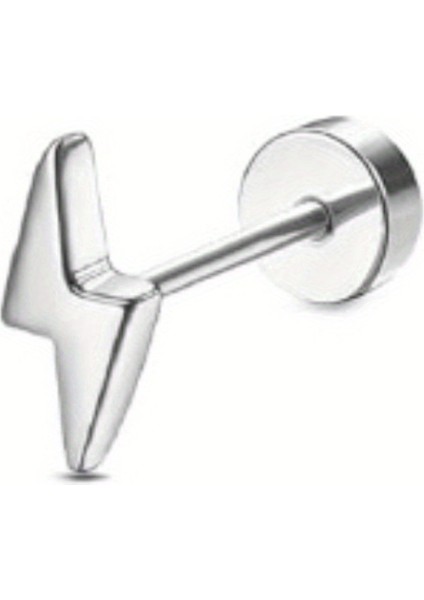 Drperfect 16-20G Kadın Küpe Erkek Cz Opal Ay Kıkırdak Spiral Küpe Daith Küpe Pirsing (Yurt Dışından)