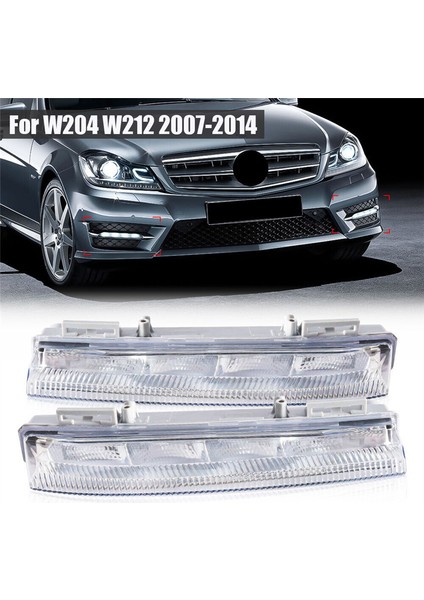 W204 W212 07-14 Için Sağ Taraf Gündüz Farları (Yurt Dışından) modelleri