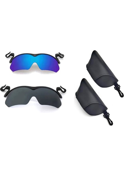 Clip Cap Sports'un Klipsli Spor Güneş Gözlüğü UV400 (Yurt Dışından)