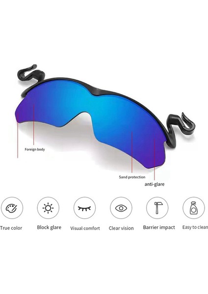Clip Cap Sports'un Klipsli Spor Güneş Gözlüğü UV400 (Yurt Dışından) modelleri