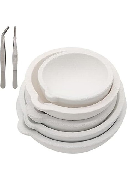 7 Adet Seramik Kuvars Pota Erimiş Altın Gümüş 100150250400G500G (Yurt Dışından)