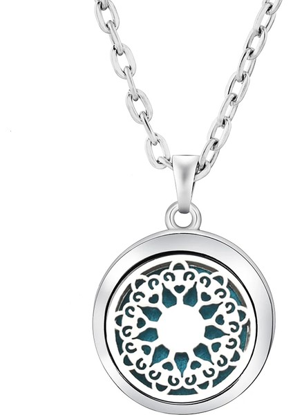 Yepyeni Paslanmaz Çelik Moda Hayat Ağacı Aromaterapi Kolye Uçucu Yağ Difüzörü Parfüm Madalyon Kadın Takı Hediye (Yurt Dışından)