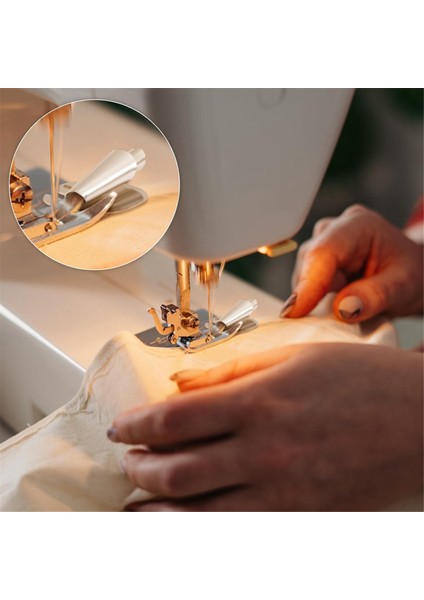 8 Parça Dikiş Makaralı Etek Ucu Ayağı Seti Dikiş Klipsleri ile (Yurt Dışından)