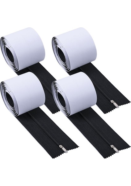 Soy ve Yapıştır Fermuar 7ft Ağır Hizmet Tipi Kendinden Yapışkanlı Fermuar (Yurt Dışından)